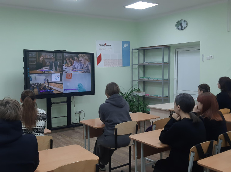Уроки профориентации в МБОУ "Новотырышкинская СОШ".